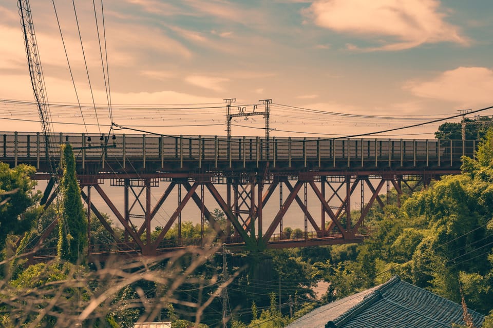 根府川の鉄橋