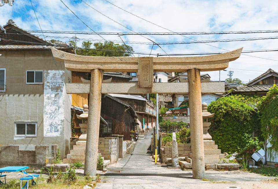 豊玉姫神社の鳥居