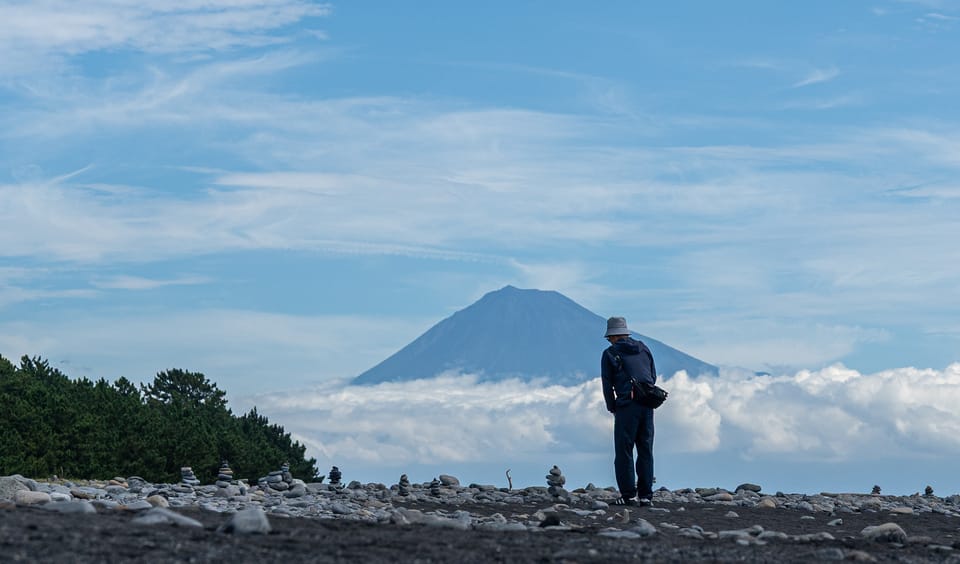 三保松原と富士山